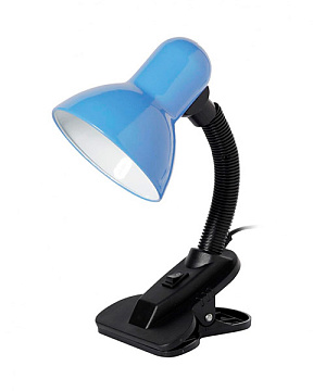 Настольный светильник Smartbuy Е27 с прищепкой Blue (SBL-DeskL01-Blue)