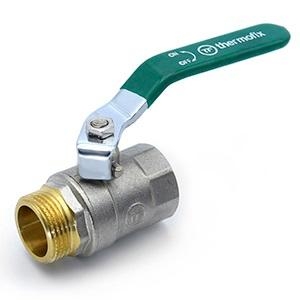 Кран шаровый d15(1/2) В/В рычаг THERMOFIX серия1000 (1015.01) (12)