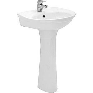 Раковина c пьедесталом CERSANIT EKO 50 с отверстием (U-UM-E50/1   U-PO-E50) (4*)