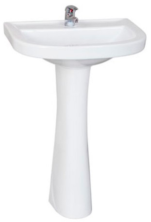 Раковина с пьедесталом SANTERI ПРО с отверстием