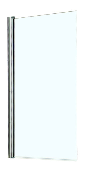Шторка на ванну AZARIO Merrit 80х140 цвет профиля серебро (AZ-NF6211-1 800)