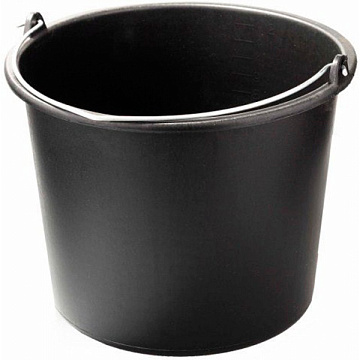 Ведро 16л с железной ручкой строительное Шабашка