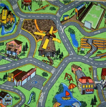 Напольное покрытие 3м Городок 20 N(V) PL