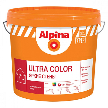 Alpina Краска EXPERT  Ultra Color Яркие стены   База 1   2,5 л