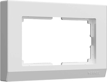 Рамка для двойной розетки WL04-Frame-01-DBL Stark (белый) W0081801