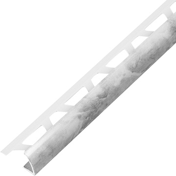 Раскладка Ideal  Мрамор белый 8 мм наружная 2,5 м (уп. - 25 шт.)