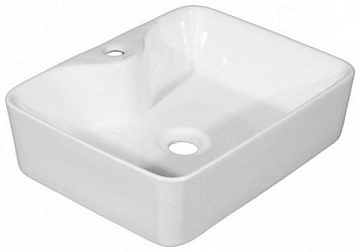 Умывальник фигурный MELANA прямоугольный с закругл. углами 480Х370Х130 (800-7291)