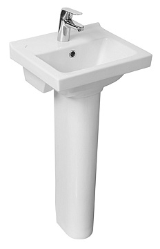 Раковина с пьедесталом SANTERI ВИЗИТ 40 с отверстием (131177S0011B0 + 136053S0000B0)