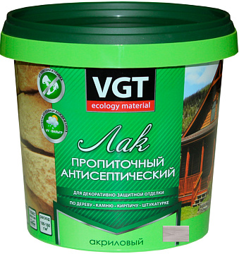 Лак антисептический Дуб 0,9кг ВГТ