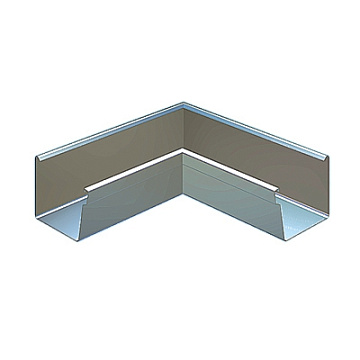 Поворот желоба Цинк 85х70