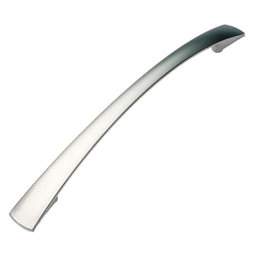 Ручка-скоба Гамлет матовый хром 128 мм (60шт)
