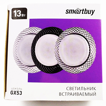 Светильник Smarbuy GX53 белый/белый (SBL-24WH/WH-GX53)