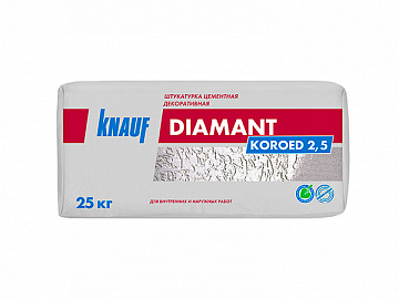 Штукатурка Диамант 25кг Короед 2,5 KNAUF (48)