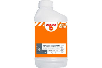 Alpina Грунтовка глубокого проникновения  EXPERT Tiefgrund Konzentrat  1 л