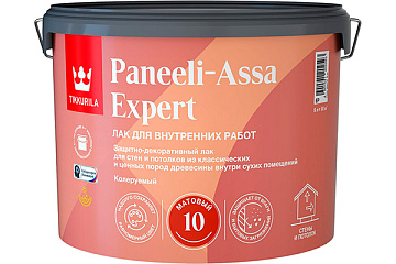 Лак интерьерный PANEELI-ASSA EXPERT EP п/мат 0,9л