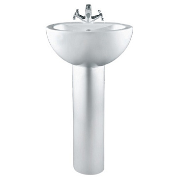 Раковина с пьедесталом SANITA-LUX АРТ ЛЮКС