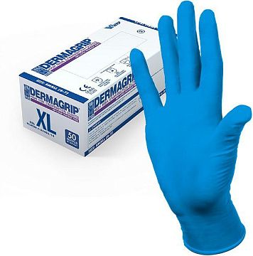 Перчатки DERMAGRIP резиновые XL