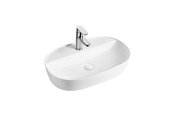 Раковина накладная AZARIO 610*400*120 БЕЛАЯ (AZ-2203)