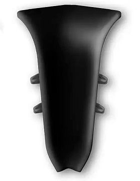 Угол внутренний Идеал Классик 55 мм Черный 007  (уп. - 20шт.)
