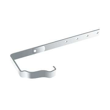 Держатель желоба без логотипа(ПО-01-9003-3) белый