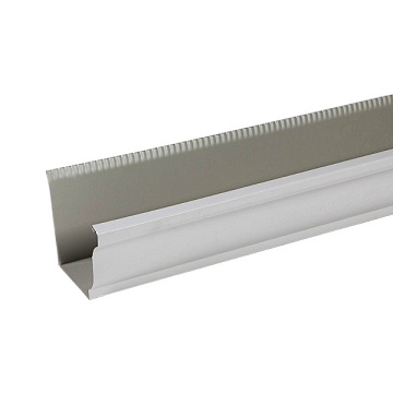 Желоб Водосточный127*86*3000 (ПЭ-01-9003-0,5) белый