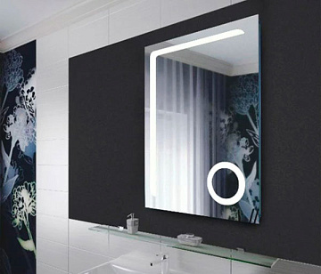 Зеркало для ванной с LED подсветкой ART-2 60*80 с антизапотеванием