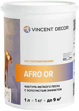 Afro Or Vincent Decor 2,5л декоративное покрытие