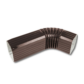 Колено трубы 76*102мм (ПЭ-01-8017-0,5) Коричневый