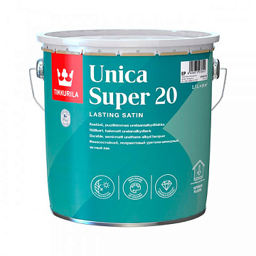 Лак Tikkrila Unica Super 20 2.7л