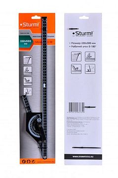 Многоцелевой угольник 230x500mm Sturm 2020-04-500
