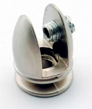 Полкодержатели для стекла 6-8 мм арт.60-0120-008-09 матовый никель