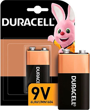 Батарейки DURACELL 6LR61-1BL /6LF22-1BL