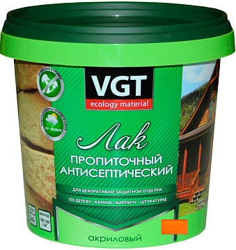 Лак антисептический Тик 0,9кг ВГТ