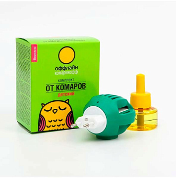 Жидкость для фумигатора Комарикофф детский б/запаха 30мл. 45ноч.