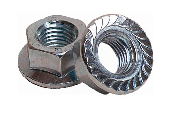 Гайка с фланцем М4 (уп1000шт)