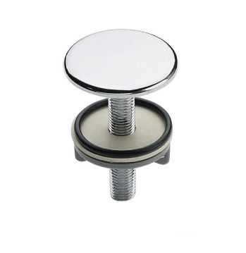 Заглушка для умывальника и мойки ХРОМ D50 (121549)