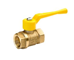 Кран шаровый газовый (БОЛОГОЕ) d15(1/2) в/в рычаг