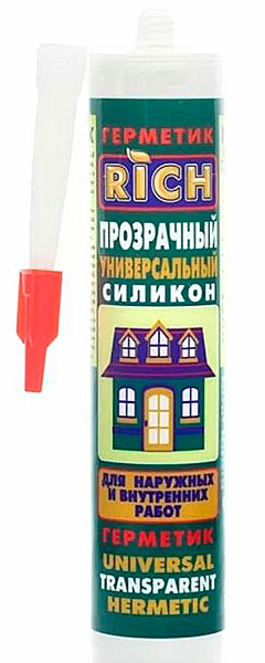 РИЧ Универсальный силикон белый 280мл (24)