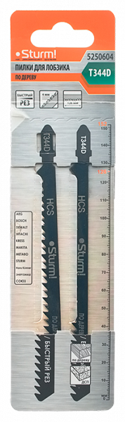 Пилки для лобзика Sturm! Т344DP 5250604