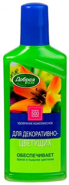 Удобрение БФ Добрая сила д/декор-цветущ. 250мл/24шт/