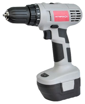 Дрель аккумуляторная Интерскол ДА-10/12 М2 1акк Ni-Cd 12 В 1,5 А/ч
