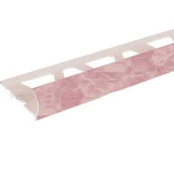Раскладка Ideal  Мрамор розовый  8 мм наружная 2,5 м (уп. - 25 шт.)