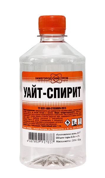 Уайт-спирит ПЭТ 0,5л 25 шт. НижНовгород