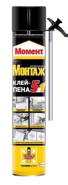 Момент клей-пена 5 в 1 Момент Монтаж  2568328
