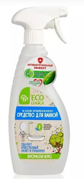 Ecologica очиститель д/ванных комнат 500мл 228124