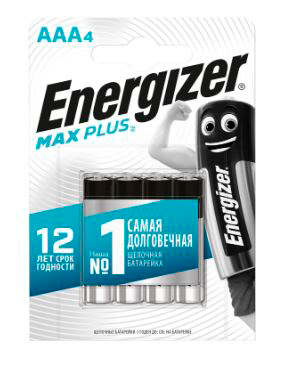 Элемент питания ENERGIZER Maximum AAА 4шт 3+1