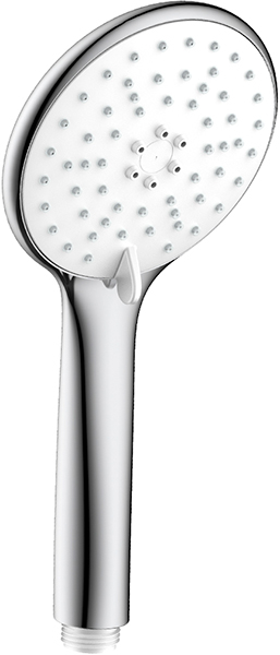 Душевая лейка Lemark 3-функциональная, круглая диаметр 113x245 мм., хром (LM8116C)