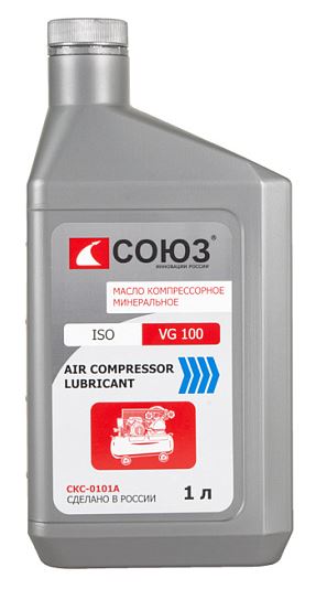 Масло компрессорное VG100 1л Союз СКС-0101А