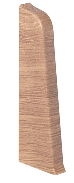 Заглушка Salag Lima Дуб Бурбон натуральный  левая + правая (уп. - 50 шт.) (LITK69)