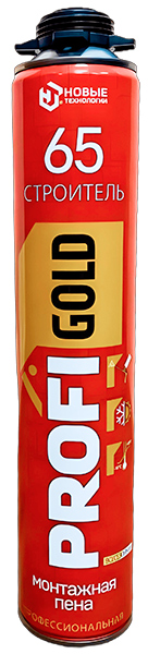 Пена ЭКСПЕРТ монтажная Profigold 65 Строитель всесезонная